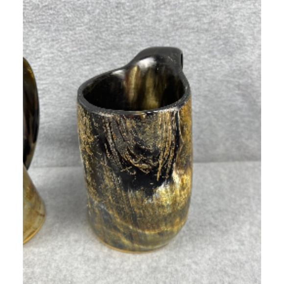 Weirwood Tankard Mugs Medieval Viking Renaissance Style Lot of 2 - Picture 6 of 8